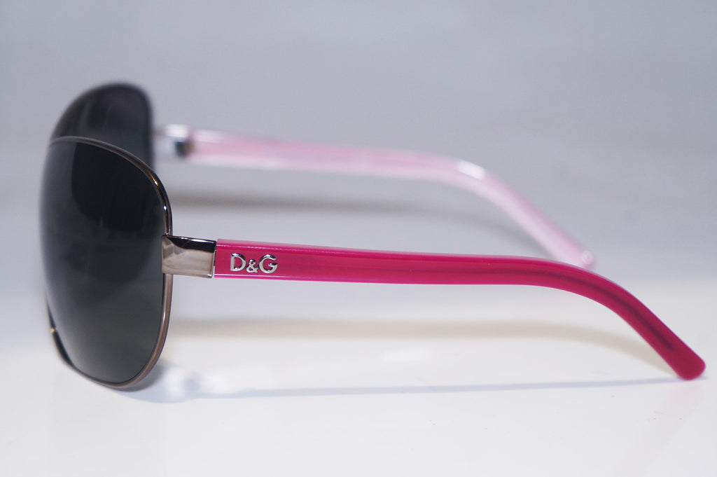 DOLCE & GABBANA Womens Designer Sunglasses Pink Shield D&G 6053 420/87 14807