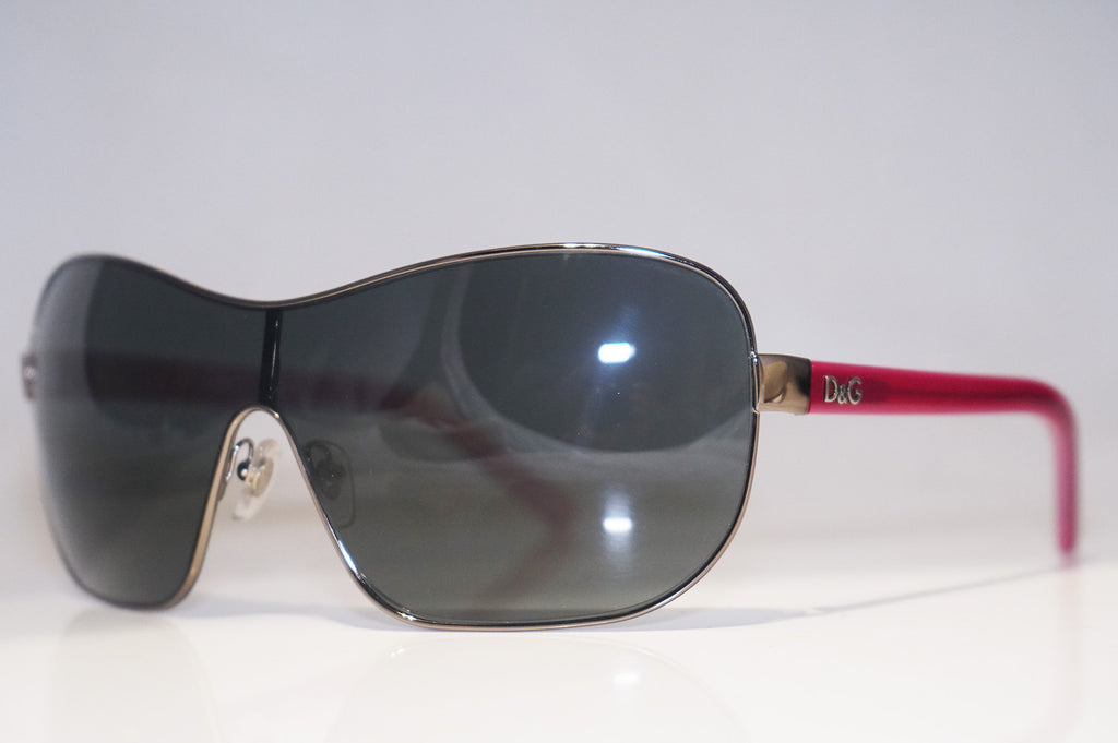 DOLCE & GABBANA Womens Designer Sunglasses Pink Shield D&G 6053 420/87 14807