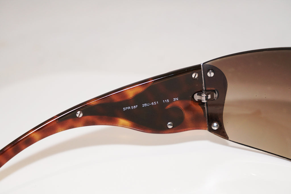 PRADA Womens Designer Sunglasses Brown Wrap SPR 58F 2BU-6S1 16147