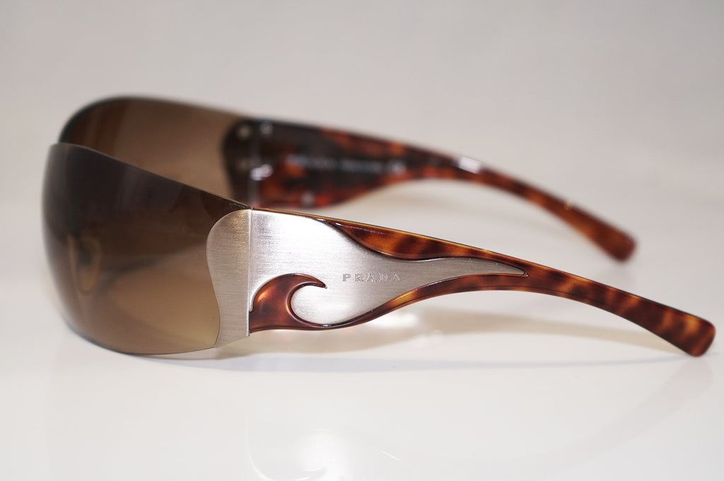 PRADA Womens Designer Sunglasses Brown Wrap SPR 58F 2BU-6S1 16147