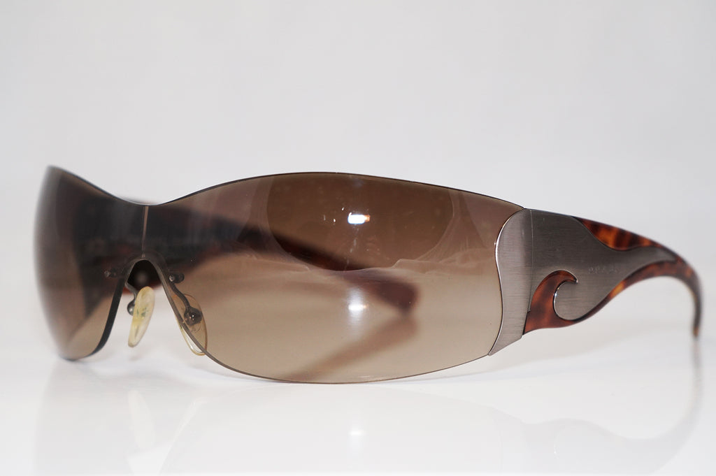 PRADA Womens Designer Sunglasses Brown Wrap SPR 58F 2BU-6S1 16147