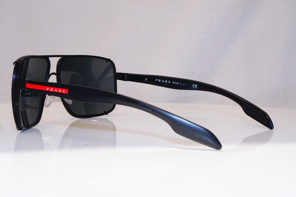 PRADA Mens Designer Sunglasses Black Square SPR 53O 1BO-1A1 18212