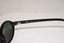 RAY-BAN 1990 Vintage Mens Designer Sunglasses Brown Oval RB 2005 W2835 16236