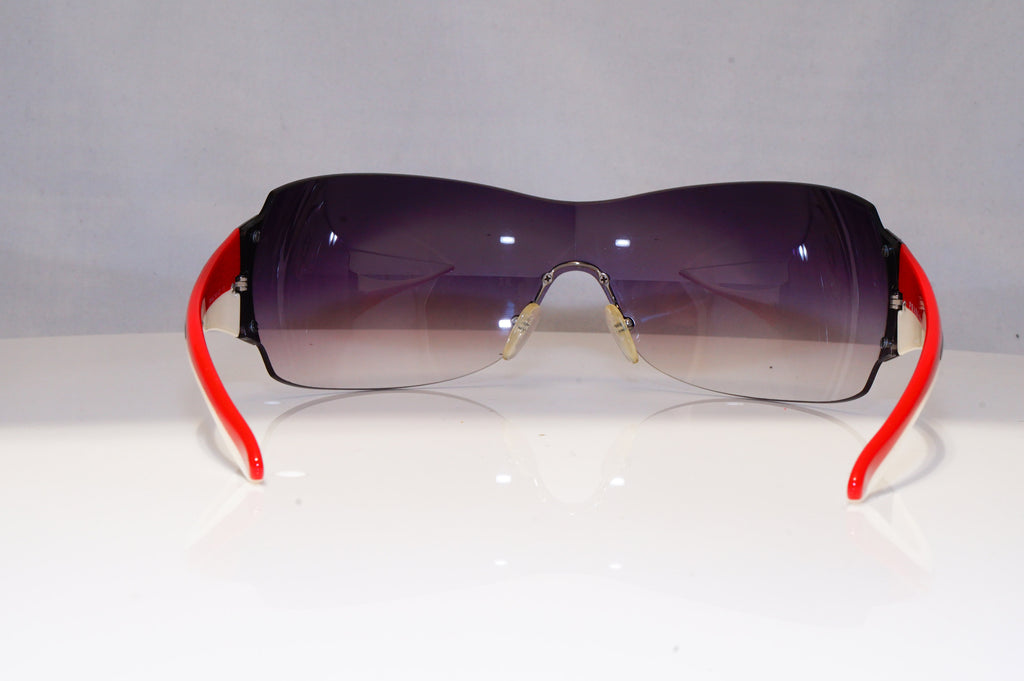 PRADA Mens Womens Unisex Designer Sunglasses Red Shield SPR 54G 5AV-5D1 21246