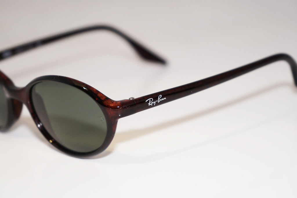 RAY-BAN 1990 Vintage Mens Designer Sunglasses Brown Oval RB 2005 W2835 16236