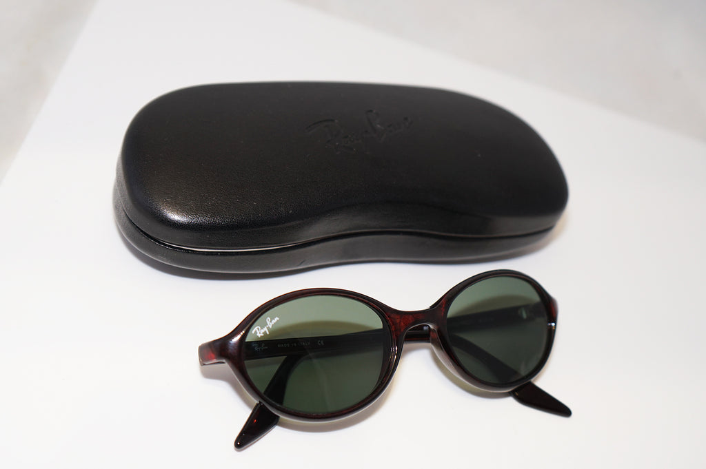 RAY-BAN 1990 Vintage Mens Designer Sunglasses Brown Oval RB 2005 W2835 16236
