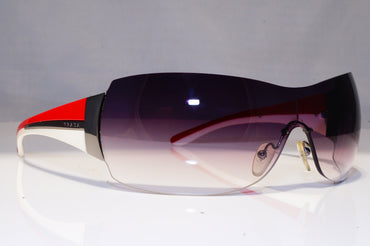 PRADA Mens Womens Unisex Designer Sunglasses Red Shield SPR 54G 5AV-5D1 21246