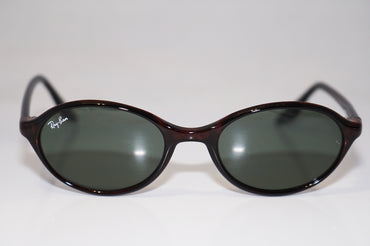 RAY-BAN 1990 Vintage Mens Designer Sunglasses Brown Oval RB 2005 W2835 16236