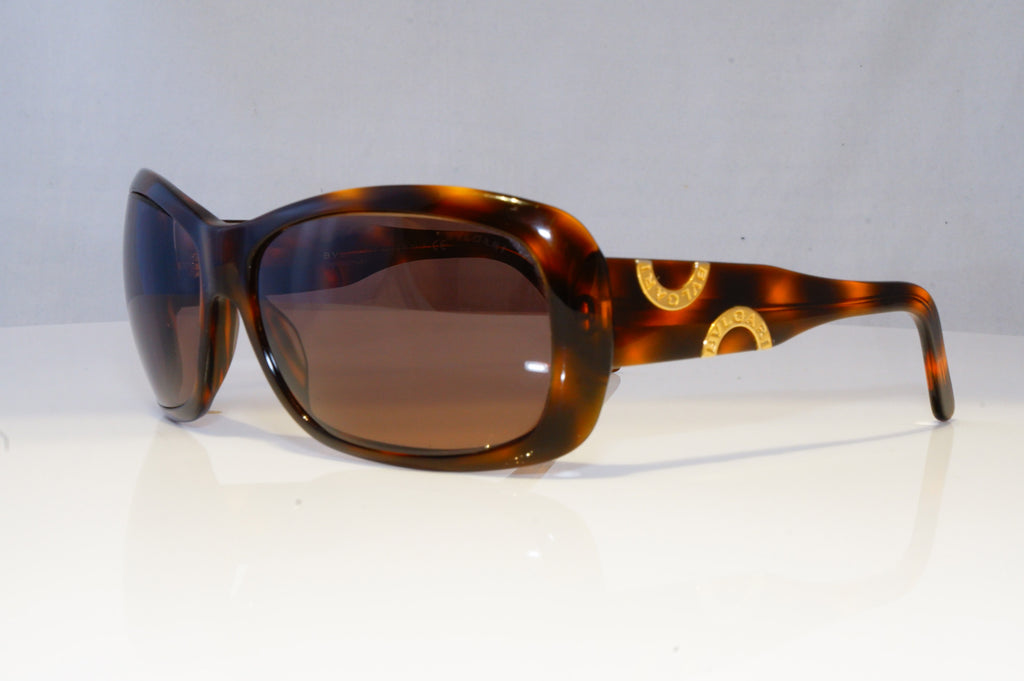 BVLGARI Womens Vintage 1990 Designer Sunglasses Brown Butterfly 846 502/73 19192