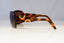 BVLGARI Womens Vintage 1990 Designer Sunglasses Brown Butterfly 846 502/73 19192