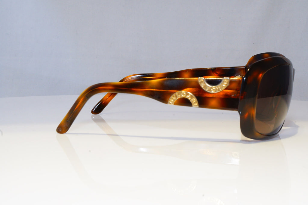BVLGARI Womens Vintage 1990 Designer Sunglasses Brown Butterfly 846 502/73 19192