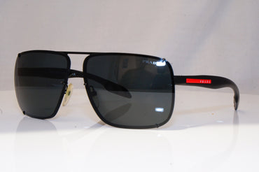 PRADA Mens Designer Sunglasses Black Square SPS 53O 1BO-1A1 18342