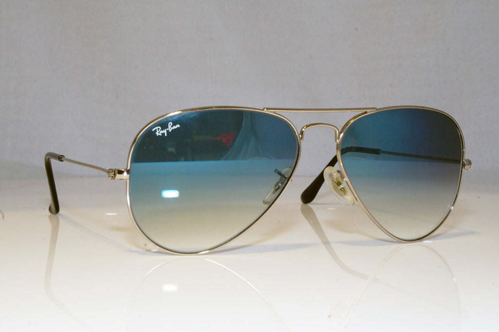 RAY-BAN Mens Designer Sunglasses Silver Aviator RB 3025 003/3F 16675