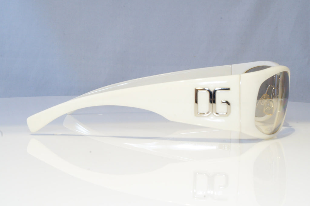 DOLCE & GABBANA Mens Womens Vintage Designer Sunglasses White DG 646S 579 19235