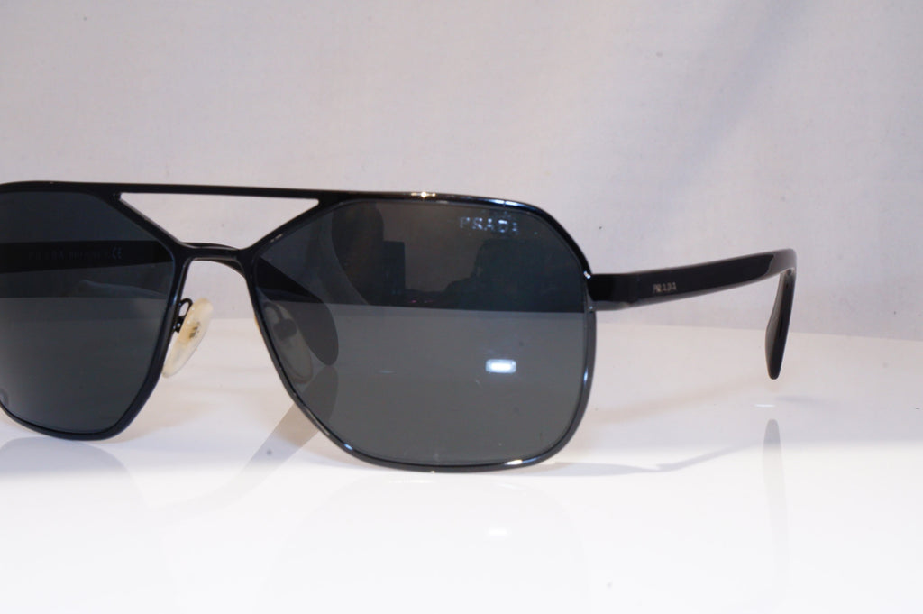 PRADA Mens Designer Sunglasses Black Square SPR 54R 7AX-1A1 18242