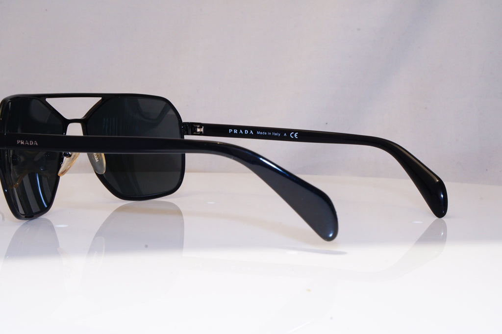 PRADA Mens Designer Sunglasses Black Square SPR 54R 7AX-1A1 18242
