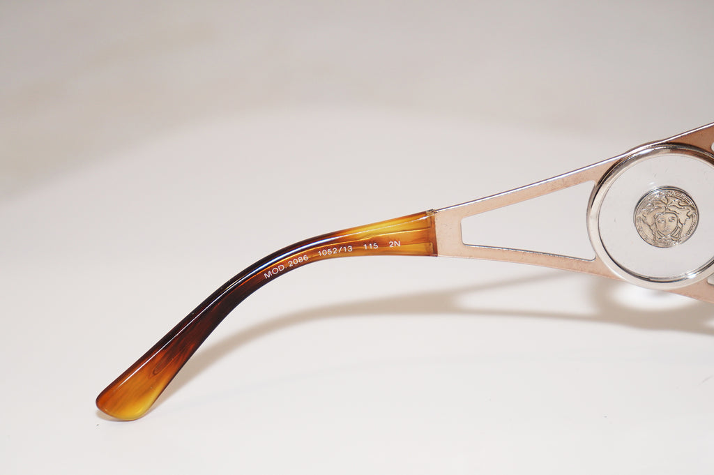 VERSACE Womens Designer Sunglasses Brown Shield MOD 2086 1052/13 16232