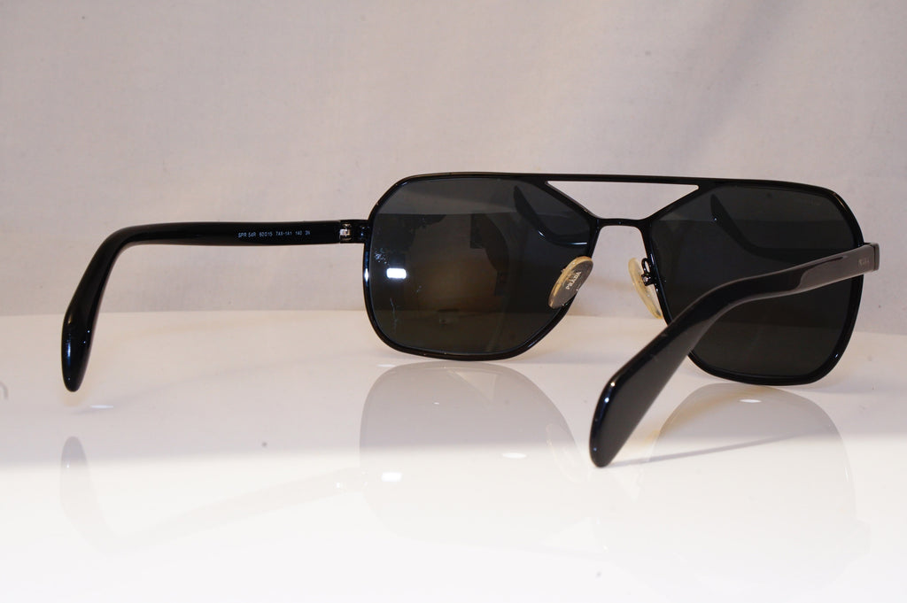 PRADA Mens Designer Sunglasses Black Square SPR 54R 7AX-1A1 18242