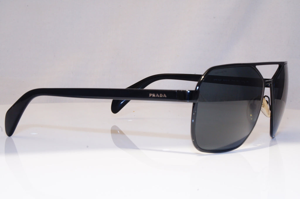 PRADA Mens Designer Sunglasses Black Square SPR 54R 7AX-1A1 18242