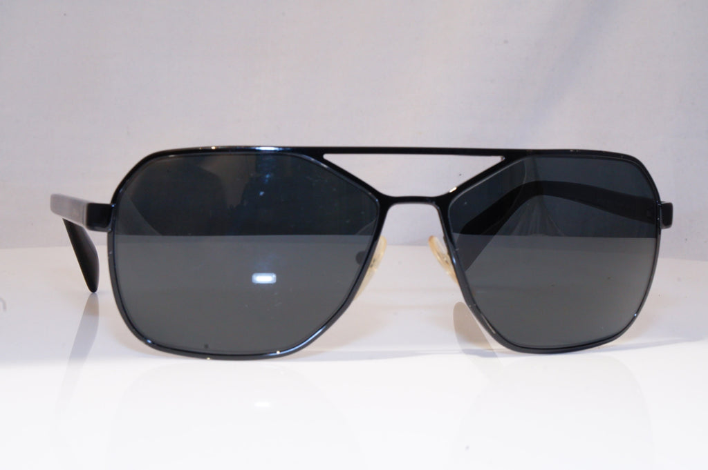PRADA Mens Designer Sunglasses Black Square SPR 54R 7AX-1A1 18242