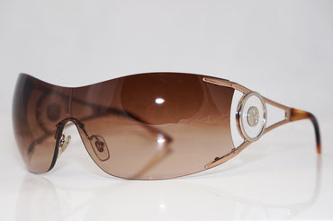 VERSACE Womens Designer Sunglasses Brown Shield MOD 2086 1052/13 16232