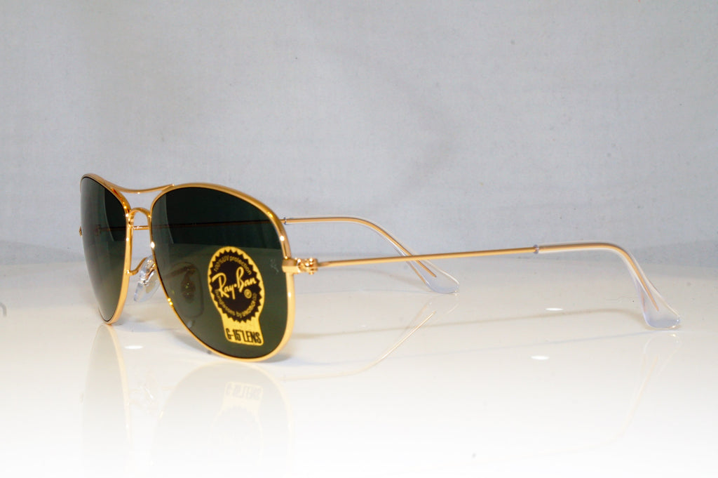 RAY-BAN Mens Designer Sunglasses Gold COCKPIT RB 3362 001 16713