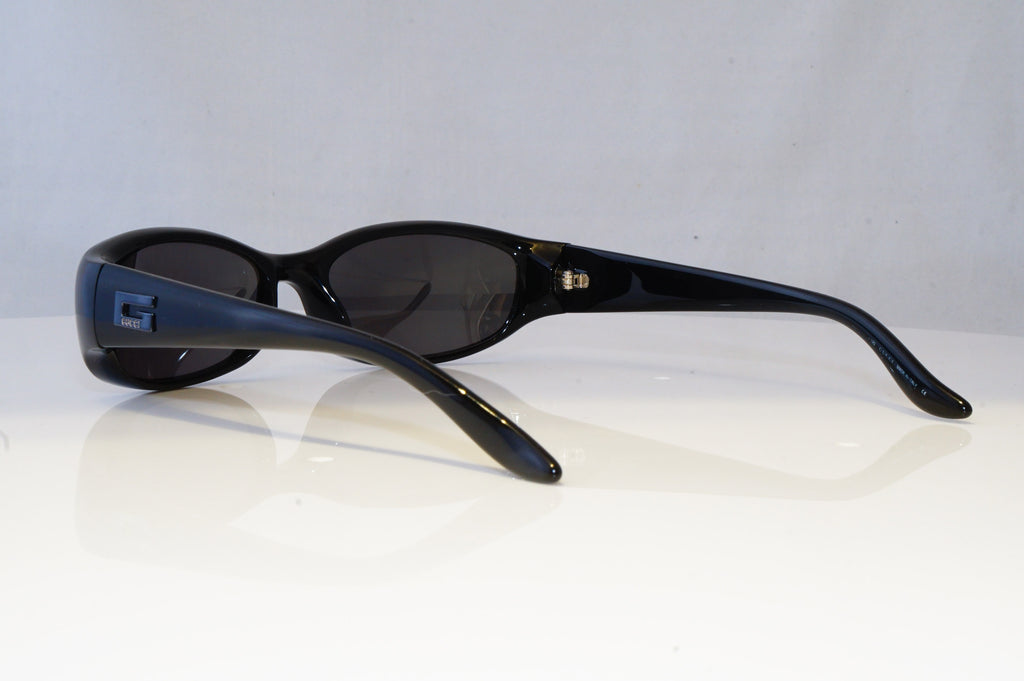 GUCCI Mens Womens Vintage Designer Sunglasses Black Rectangle GG 2456 61K 19206