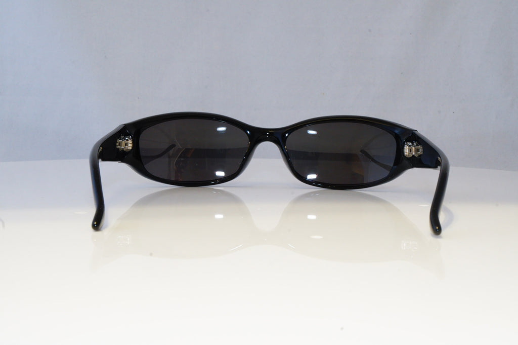 GUCCI Mens Womens Vintage Designer Sunglasses Black Rectangle GG 2456 61K 19206