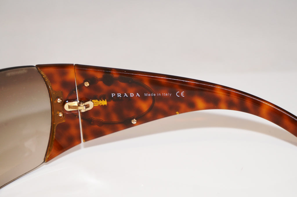 PRADA Womens Designer Sunglasses Brown Shield SPR 16H 2AU-6S1 16172