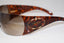 PRADA Womens Designer Sunglasses Brown Shield SPR 16H 2AU-6S1 16172