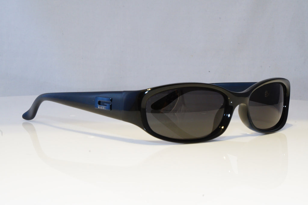 GUCCI Mens Womens Vintage Designer Sunglasses Black Rectangle GG 2456 61K 19206