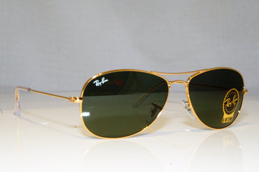 RAY-BAN Mens Designer Sunglasses Gold COCKPIT RB 3362 001 16713