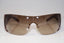 PRADA Womens Designer Sunglasses Brown Shield SPR 16H 2AU-6S1 16172