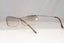 CHANEL Mens Womens Unisex Vintage Sunglasses Silver Shield 4043 124/6I 22069