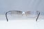 CHANEL Mens Womens Unisex Vintage Sunglasses Silver Shield 4043 124/6I 22069