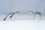 CHANEL Mens Womens Unisex Vintage Sunglasses Silver Shield 4043 124/6I 22069