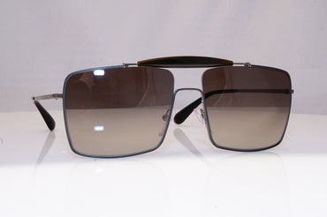 PRADA Mens Polarized Mirror Designer Sunglasses Silver SPR 57S UFT-502 18248