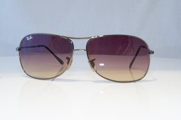 RAY-BAN Mens Designer Sunglasses Silver Pilot RB 3267 004/13 19205