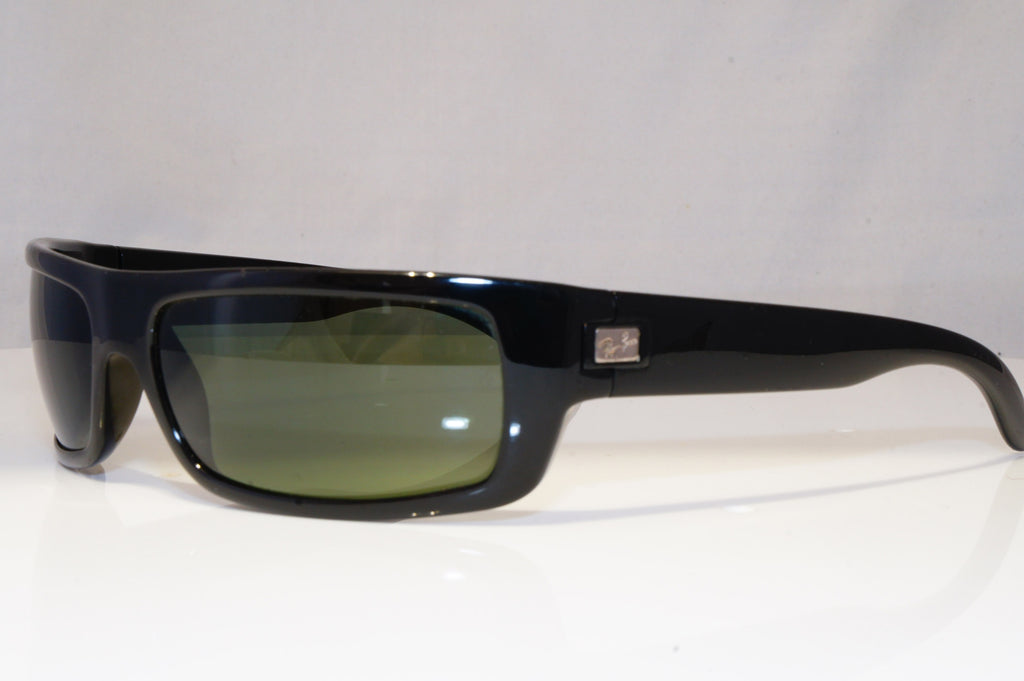 RAY-BAN Mens Designer Sunglasses Black Wrap RB 4052 601 22084