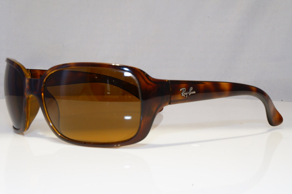 RAY-BAN Mens Womens Unisex Polarized Sunglasses Brown Wrap RB 4068 642/57 22090