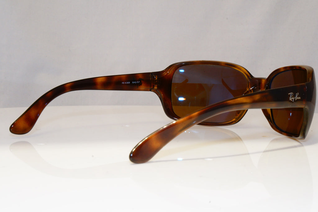 RAY-BAN Mens Womens Unisex Polarized Sunglasses Brown Wrap RB 4068 642/57 22090