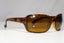 RAY-BAN Mens Womens Unisex Polarized Sunglasses Brown Wrap RB 4068 642/57 22090