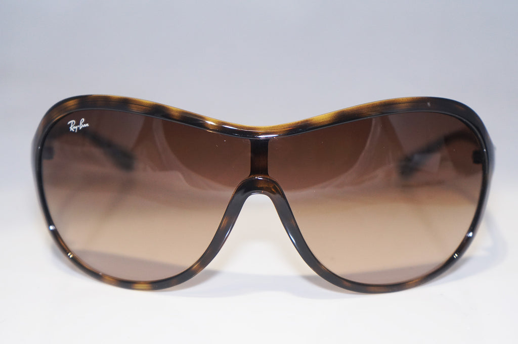 RAY-BAN Womens Designer Sunglasses Brown Shield RB 4096 710/13 14995