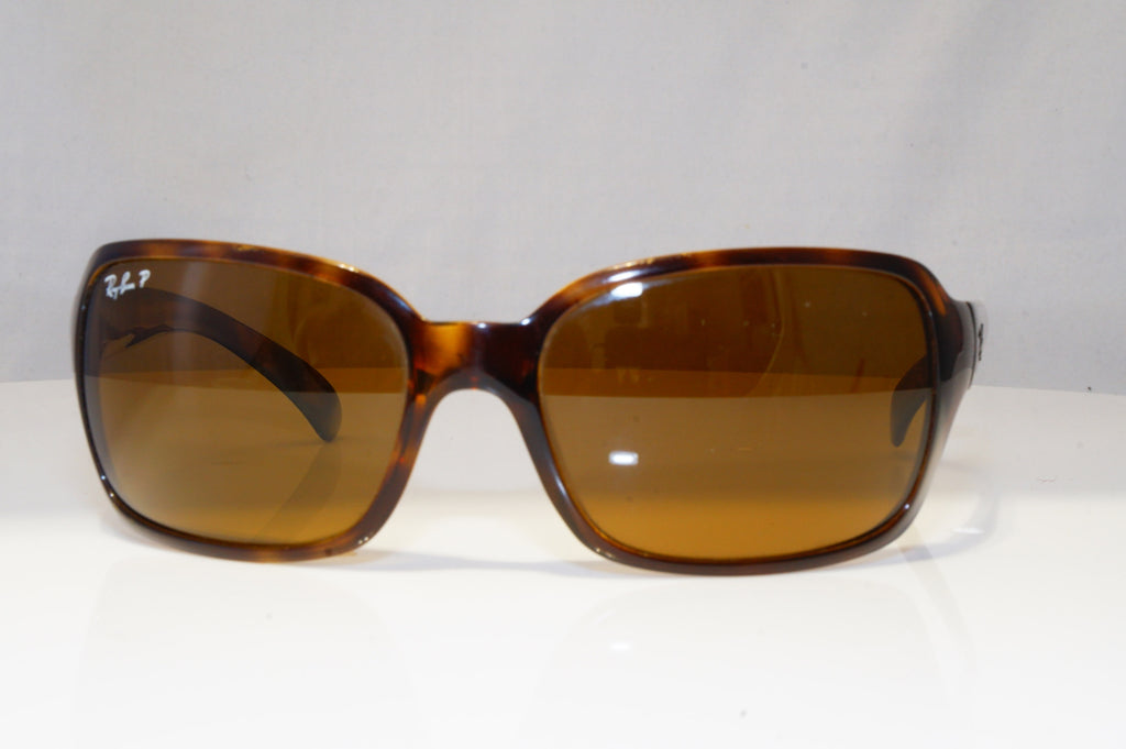 RAY-BAN Mens Womens Unisex Polarized Sunglasses Brown Wrap RB 4068 642/57 22090