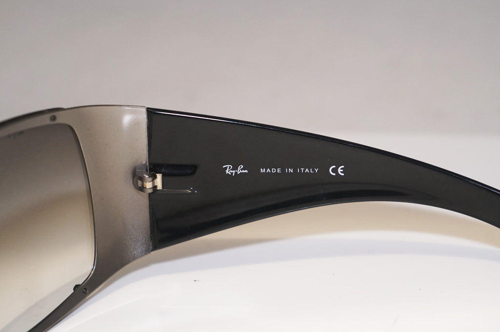 RAY-BAN Womens Designer Sunglasses Black Shield RB 3361 041/8E 14930