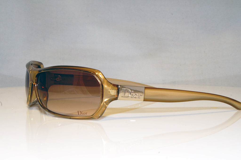 CHRISTIAN DIOR Womens Designer Sunglasses Brown Rectangle Party 2 WG8 16699