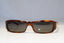 GUCCI Mens Vintage 1990 Designer Sunglasses Brown Rectangle GG 1482 05L 19358