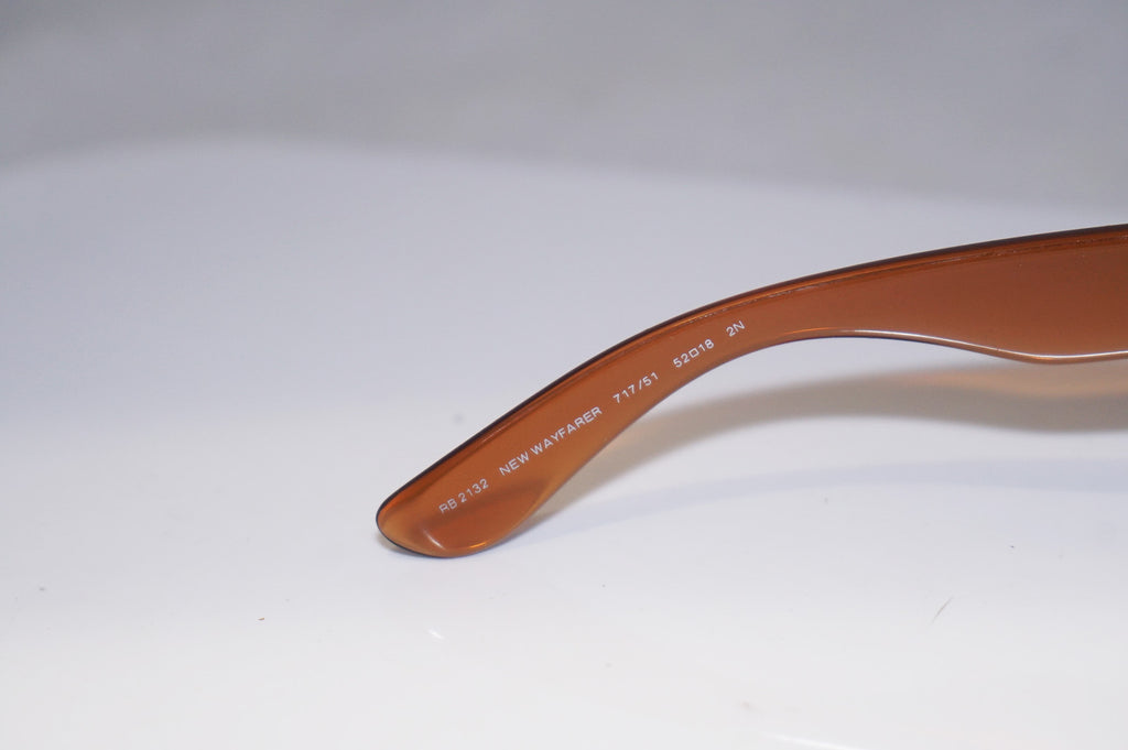 RAY-BAN Mens Unisex Designer Sunglasses Brown New Wayfarer RB 2132 717/51 14827