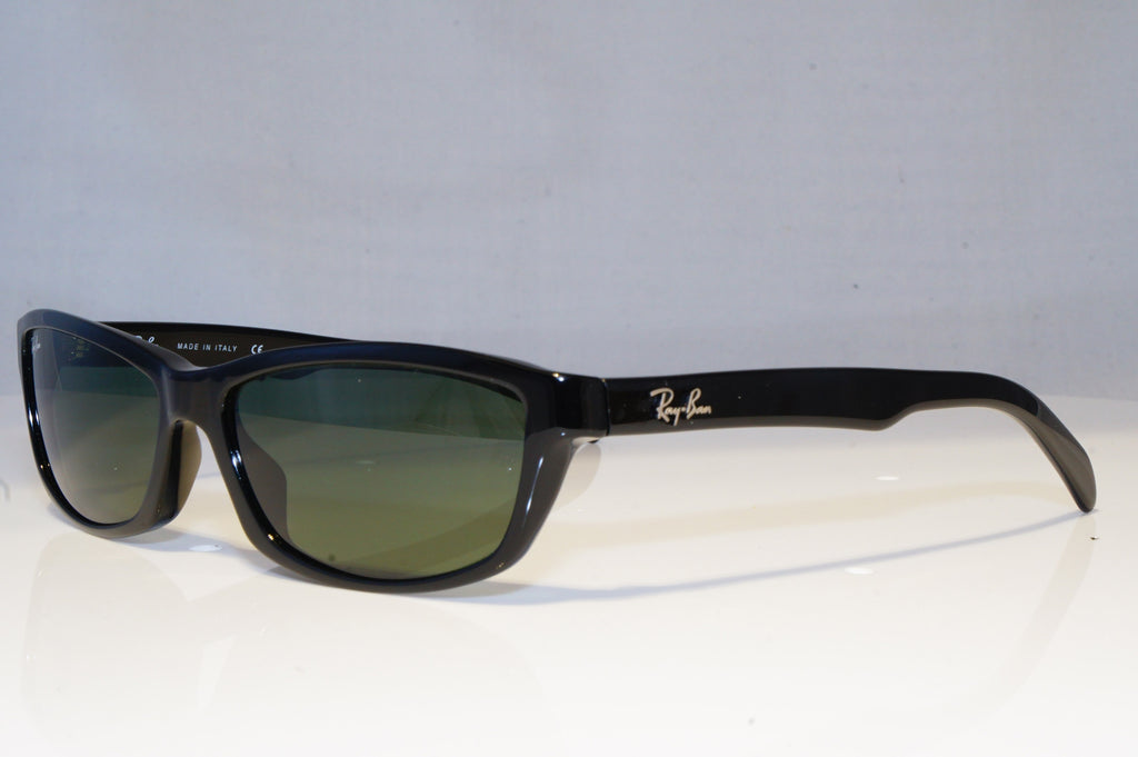 RAY-BAN Mens Vintage 1990 Designer Sunglasses Black Rectangle RB 2117 901 19368