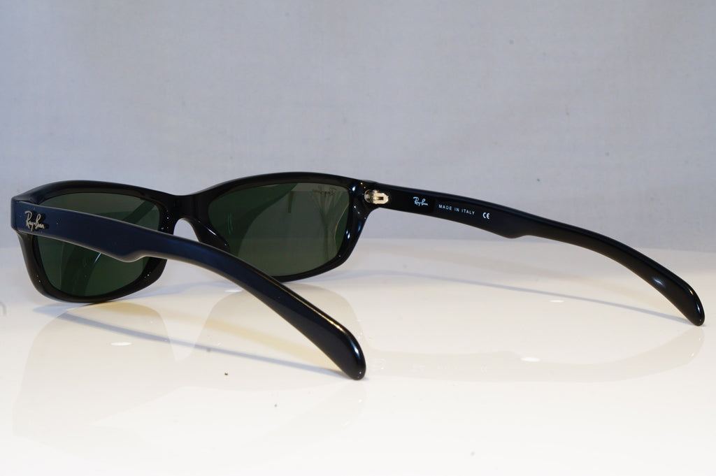 RAY-BAN Mens Vintage 1990 Designer Sunglasses Black Rectangle RB 2117 901 19368